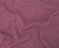 Textil - (38) 100 % predpraný mäkčený ľan čučoriedková, šírka 145 cm - 13497721_