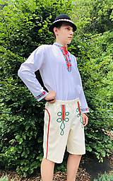 Pánske oblečenie - Pánske folklórne kraťasy - 13501198_
