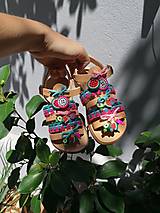 Detské topánky - Fruity kožené sandálky - 13501947_
