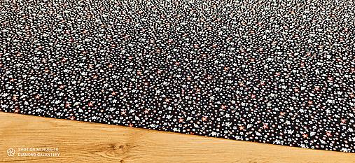 Textil - Kostýmovka -Kvietky farebné- cena za 10 cm - 13502869_