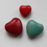 Minerály - Prírodný kameň howlit-srdce-1ks - 13505235_