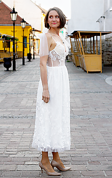 Šaty - Korzetové svadobné šaty - 13504297_