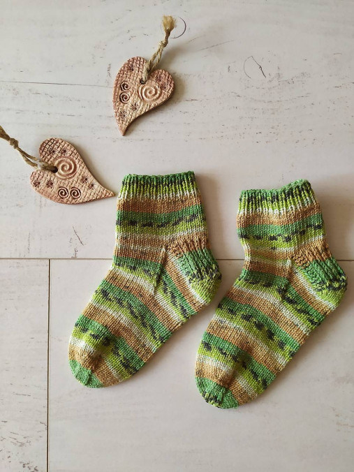 Detské ponožky z bavlny v.3-4 roky