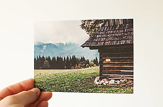 Papier - Pohľadnica - Podšíp (Drevenica) - 13502985_