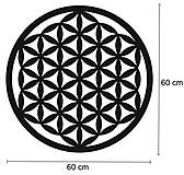 Dekorácie - Nálepka na stenu - Mandala - Kvet života - 13506581_
