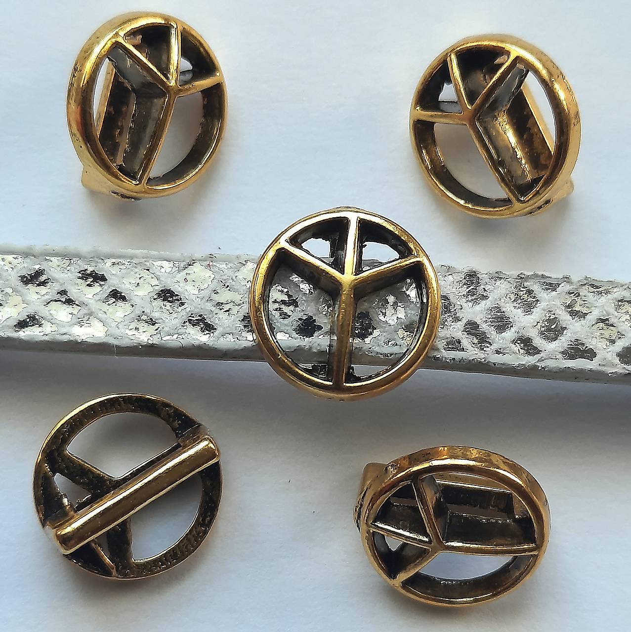 Kovová korálka-1ks