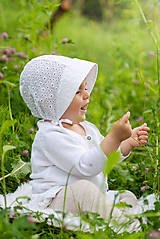 Detské čiapky - Baby čepiec Madeira Exclusive - 13510179_