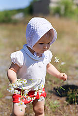 Detské čiapky - Baby čepiec Madeira Exclusive - 13510185_