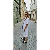 Šaty - Oversize ľanové šaty - Dodo (iná zo vzorkovníka) - 13509952_