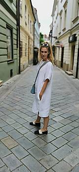 Šaty - Oversize ľanové šaty - Dodo (iná zo vzorkovníka) - 13509955_