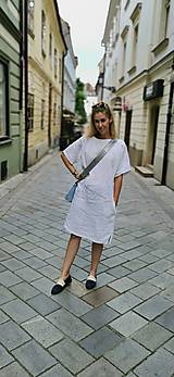 Šaty - Oversize ľanové šaty - Dodo (iná zo vzorkovníka) - 13509956_