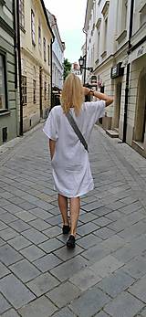 Šaty - Oversize ľanové šaty - Dodo (iná zo vzorkovníka) - 13509958_