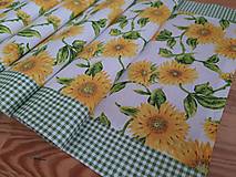 Úžitkový textil - napron slunečnice - 13511934_