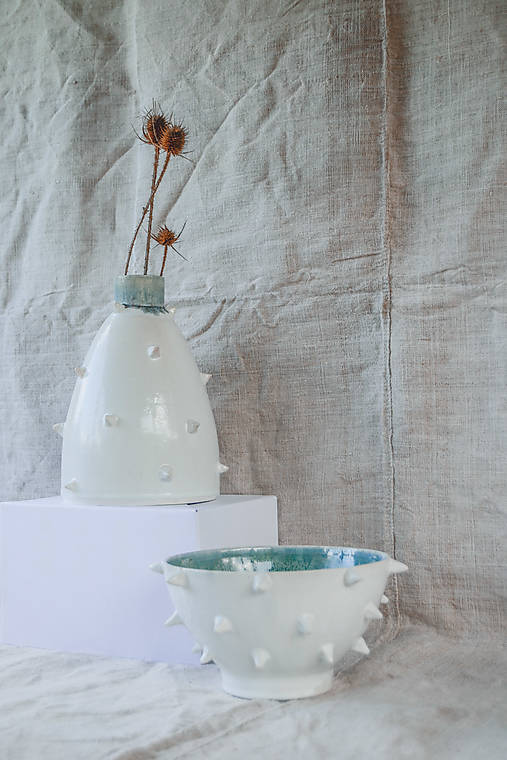 Dekorácie - Spiky váza - 13515635_