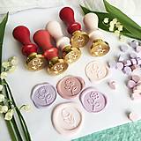 Nástroje - mosadzné pečatidlo Ružička - 13515902_