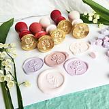 Nástroje - mosadzné pečatidlo Ružička - 13515903_