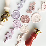 Nástroje - mosadzné pečatidlo Ružička - 13515905_