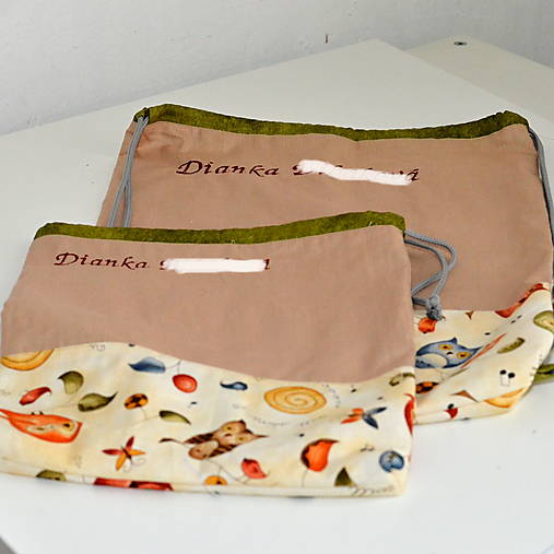 Detské tašky - Set vrecká - 13515457_