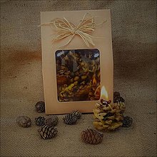 Svietidlá - EkoPEPO  (voňavý štartér ohňa) - 13515199_