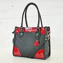 Veľké tašky - Kožená kabelka - Rorita - 13518852_