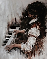 Obrazy - Obraz - Pianista - 13520885_