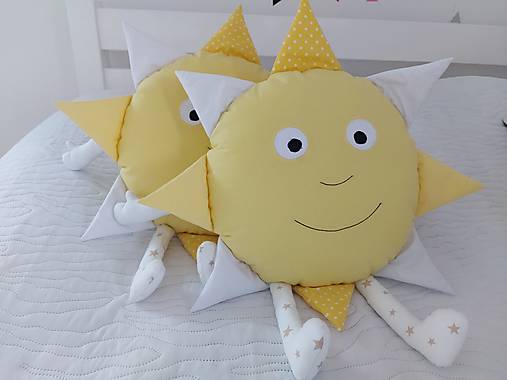 Detský textil - Vankúš ...Slniečko - 13521975_