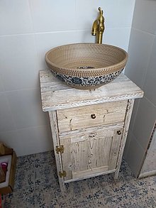 Nábytok - Kúpeľňa so starého dreva 5 - 13523929_