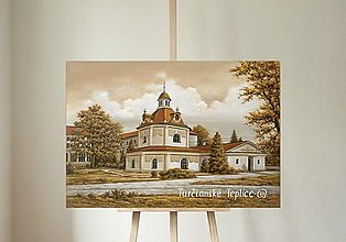 Obrazy - Turčianské Teplice obraz - 13524637_