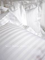 Úžitkový textil - Posteľná bielizeň OLGA damask 1cm - 13529714_