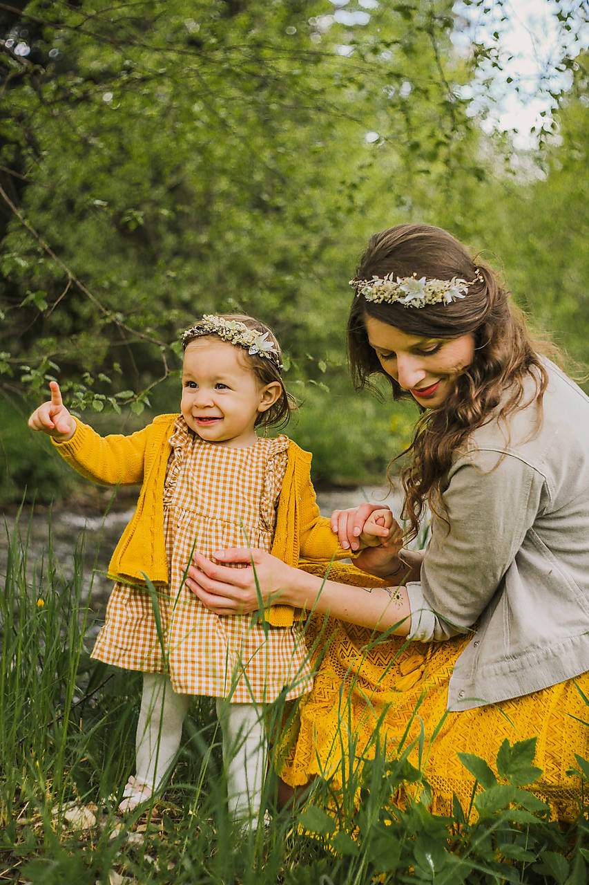 Set venčekov mama/dcéra "šepot rána"