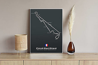 Dekorácie - Circuit Paul Ricard (A3 (30x42cm)) - 13533905_
