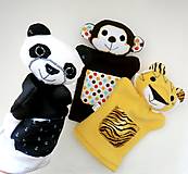 Hračky - Maňuška panda (na objednávku) - 13537139_