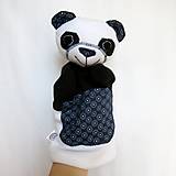 Hračky - Maňuška panda (na objednávku) - 13537148_