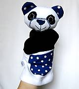 Hračky - Maňuška panda (na objednávku) - 13537157_