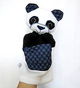 Hračky - Maňuška panda (na objednávku) - 13537167_
