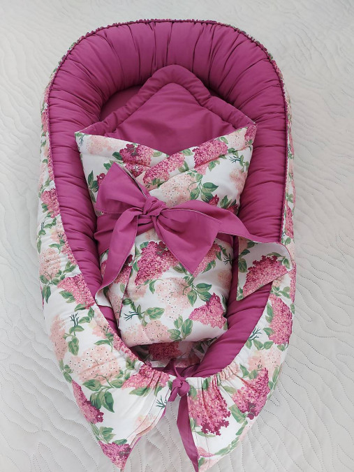 Detský textil - Hniezdo pre babätko ...Orgován - 13537665_