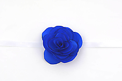 Náramky - Náramok kráľovská modrá ruža - 13538448_