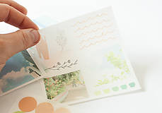 Papier - Journaling nálepky "Sunny tea" - 13538843_