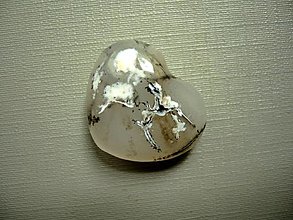 Minerály - Srdíčko - dendritický achát 23 mm, č.6f - 13542035_