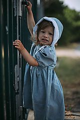 Detské oblečenie - Šaty s rukávikmi - 13545334_