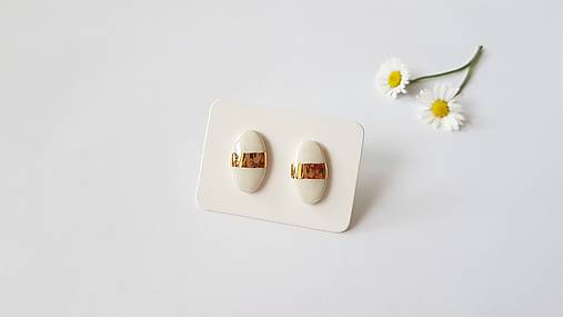 Porcelánové náušničky 