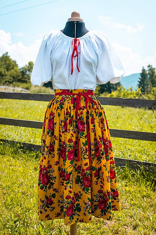 Sukne - Sukňa krojová - 13549743_
