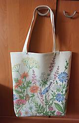 Nákupné tašky - Taška ako maľovaná lúka - 13550447_