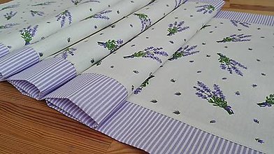 Úžitkový textil - napron lavender - 13555844_