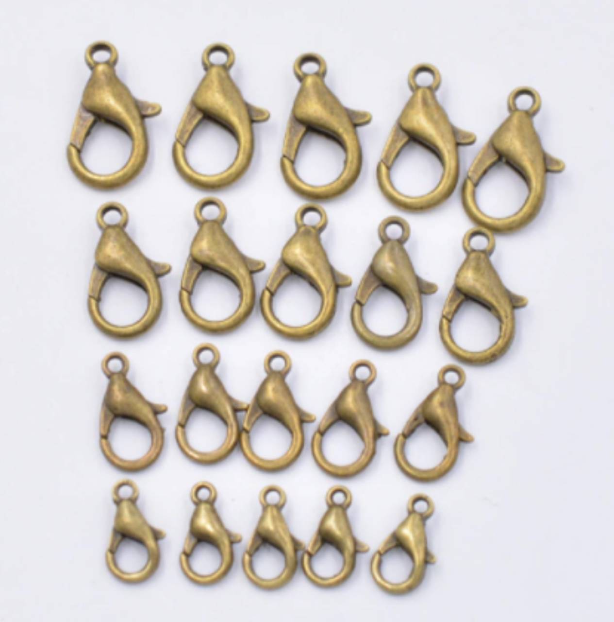 Karabínka bronz 10/12/14 mm