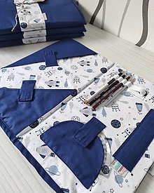 Detský textil - Textilný obal na pravítka - 13555026_