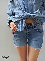 Nohavice - recy džínové kraťasy MANGO jeans - 13559841_