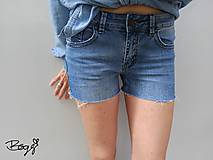 Nohavice - recy džínové kraťasy MANGO jeans - 13559843_