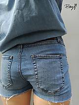 Nohavice - recy džínové kraťasy MANGO jeans - 13559852_