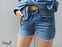Nohavice - recy džínové kraťasy MANGO jeans - 13559853_